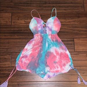 PepperMayo Tye Due Romper